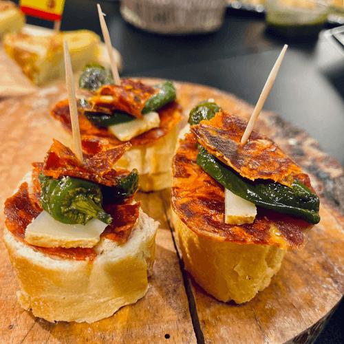 Chorizo & green pepper